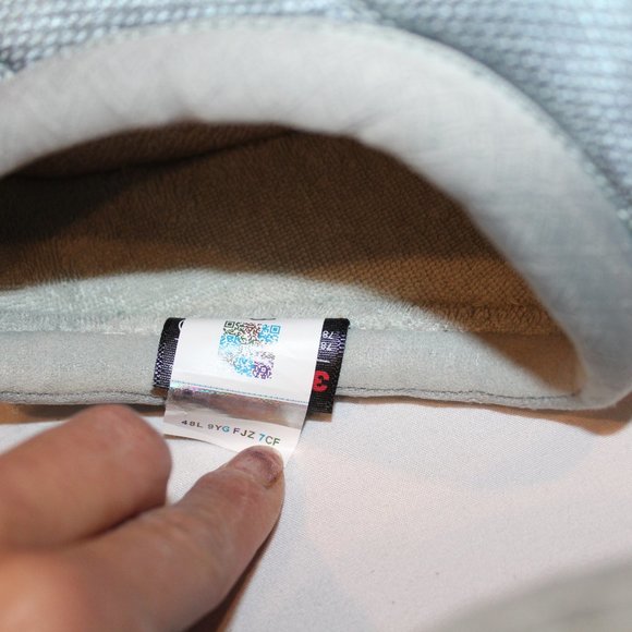 NIB UGG WOMEN'S PUFFER TASMAN LOGO SHEARLING LINED SLIPPERS BLUE - Picture 7 of 7